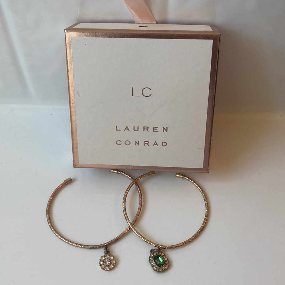 Lauren Conrad Bangle/Earring Set